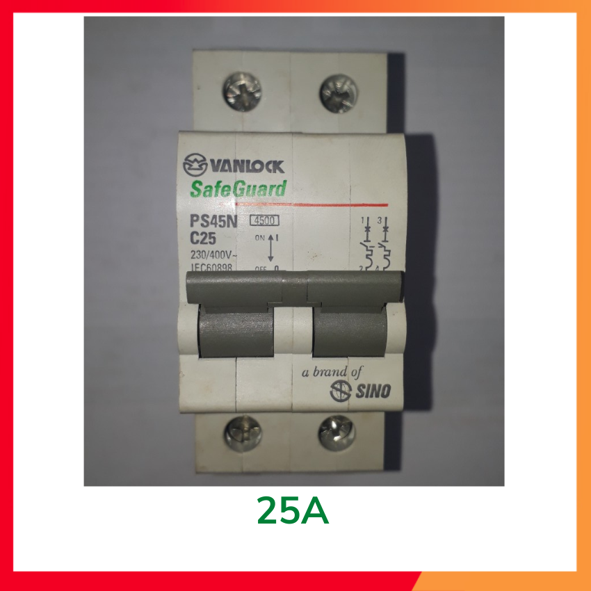 CB 2 tép (Atsomat))từ 16A tới 100A Sino Vanlock.