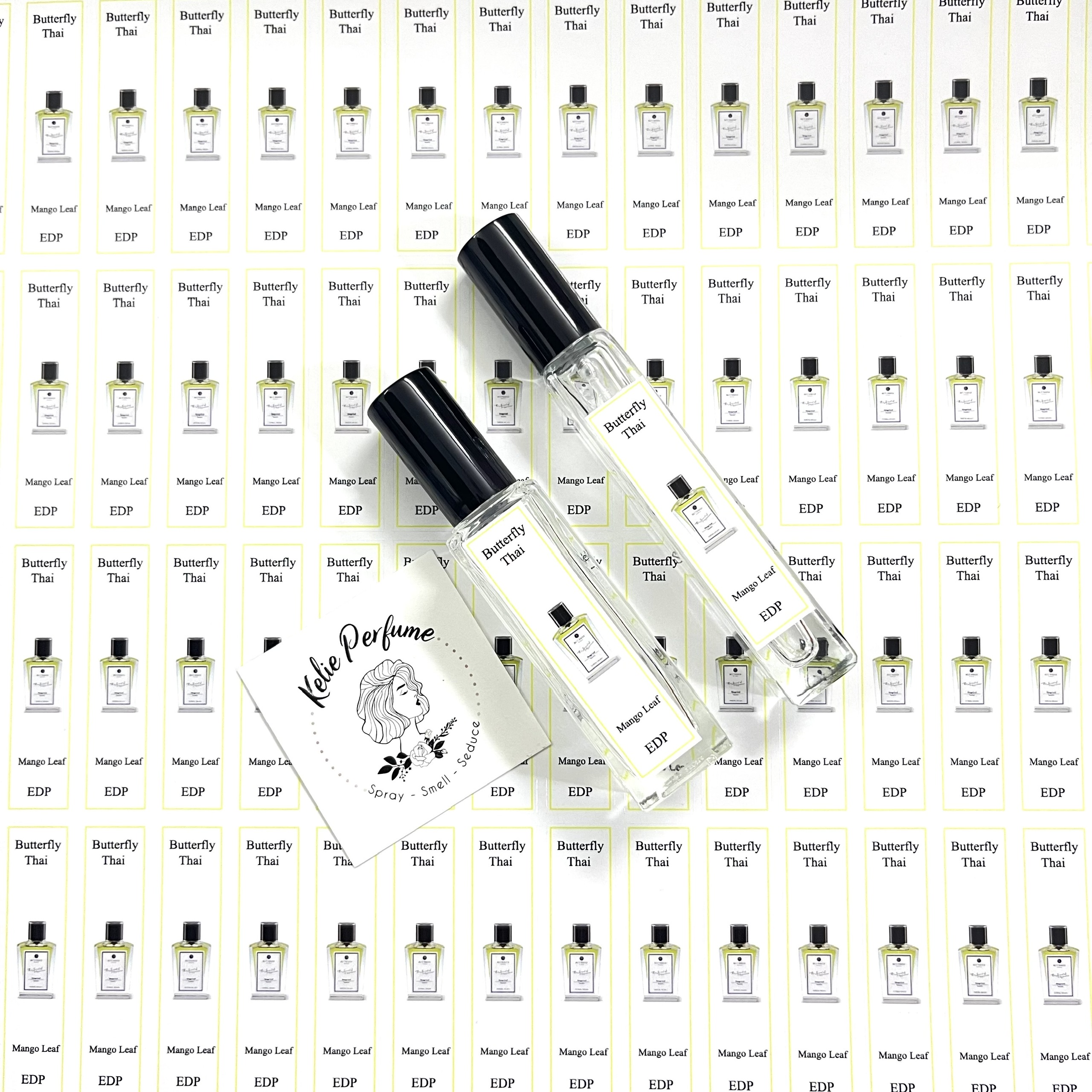 [Ho Chi Minh] combo 10 PCs butterfly Thai perfume bottle sticker for full range bottle