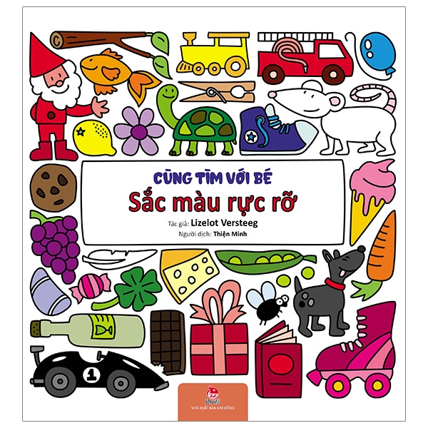 Fahasa - cùng tìm với bé: sắc màu rực rỡ