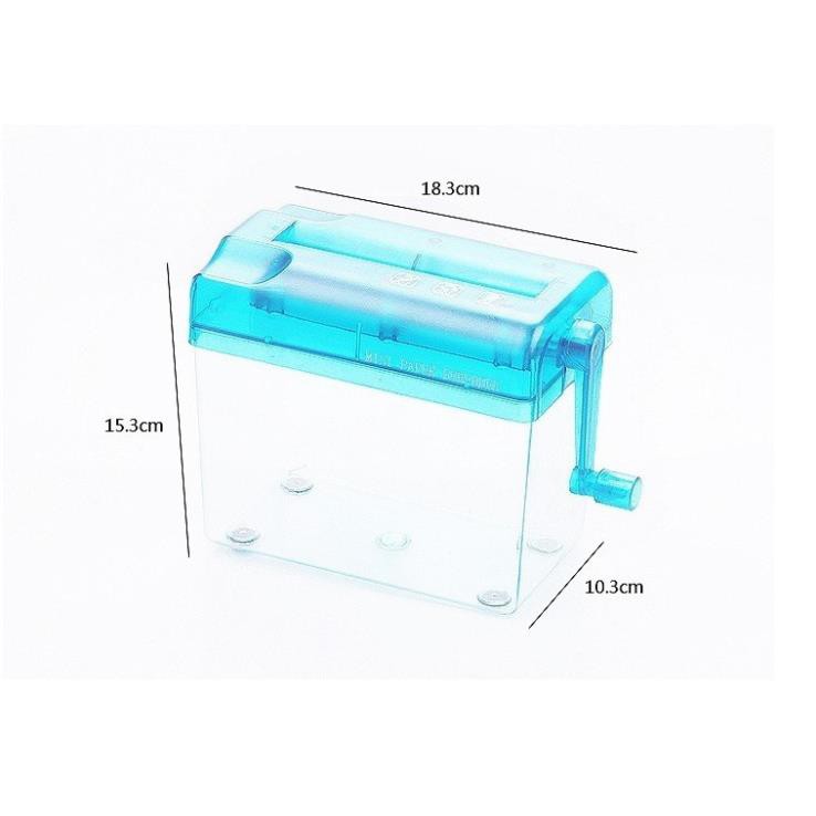 MÁY CẮT HỦY GIẤY MINI văn phòng nhanh gọn