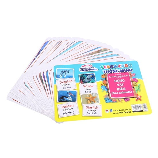 Fahasa - flash card thông minh - động vật biển