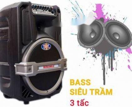 [HCM]Loa kéo Bluetooth RONAMAX T12 (3 Tấc)+ Tặng USB 8GB