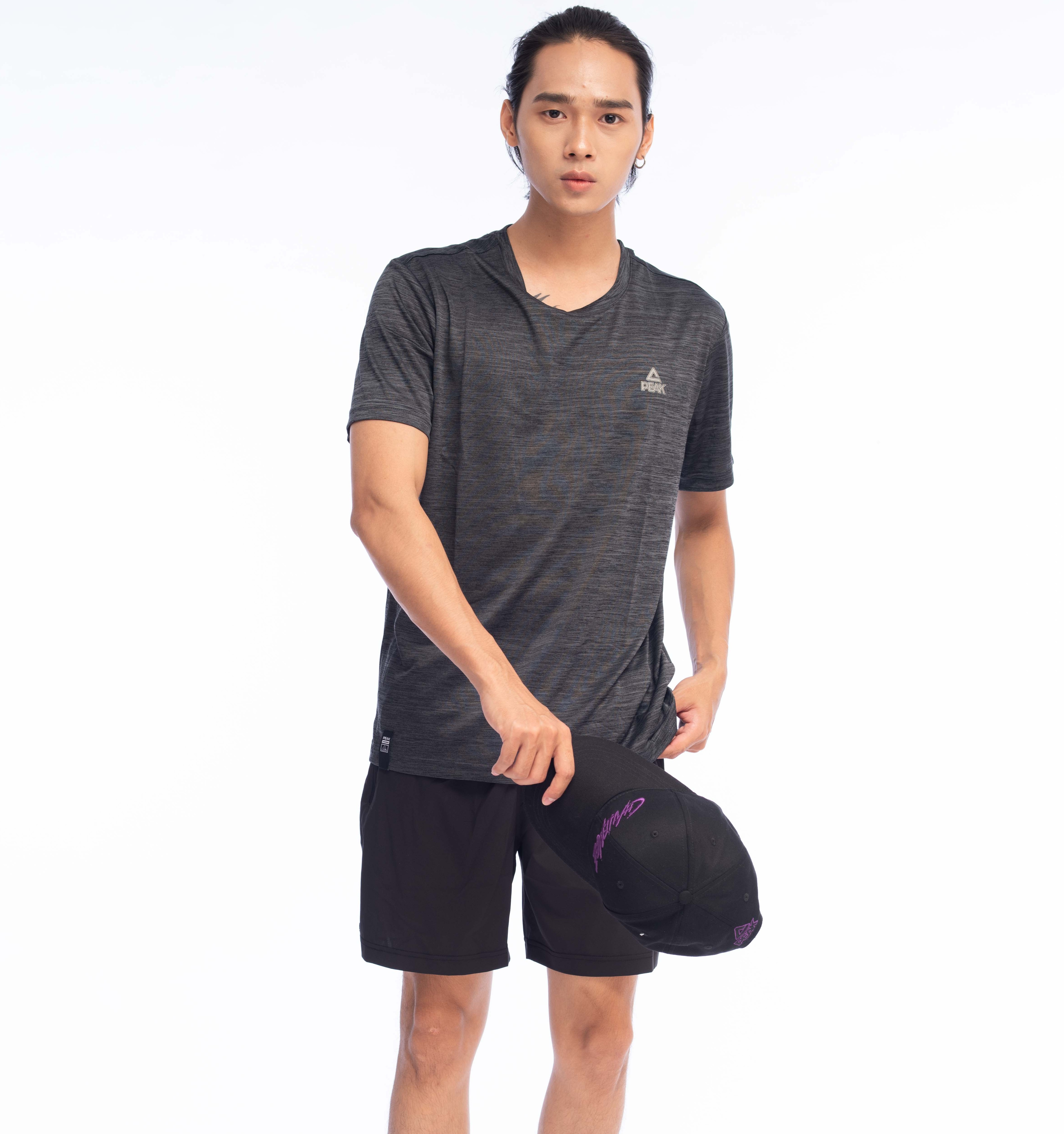 Áo Phông Cổ Tròn Nam PEAK FW612757