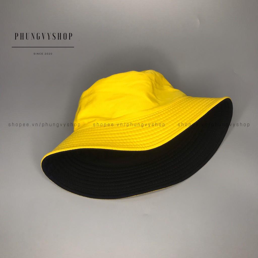 Mũ bucket NY 2 mặt - Nón Tai Bèo NY 2 Mặt Chất Vải Kaki Hàng Quảng Châu Chuẩn Đẹp.