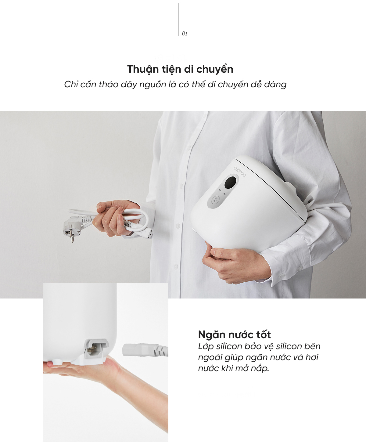 [ Hỏa tốc HN - HCM ]  Nồi cơm điện mini  Cuckoo CR-0255MW