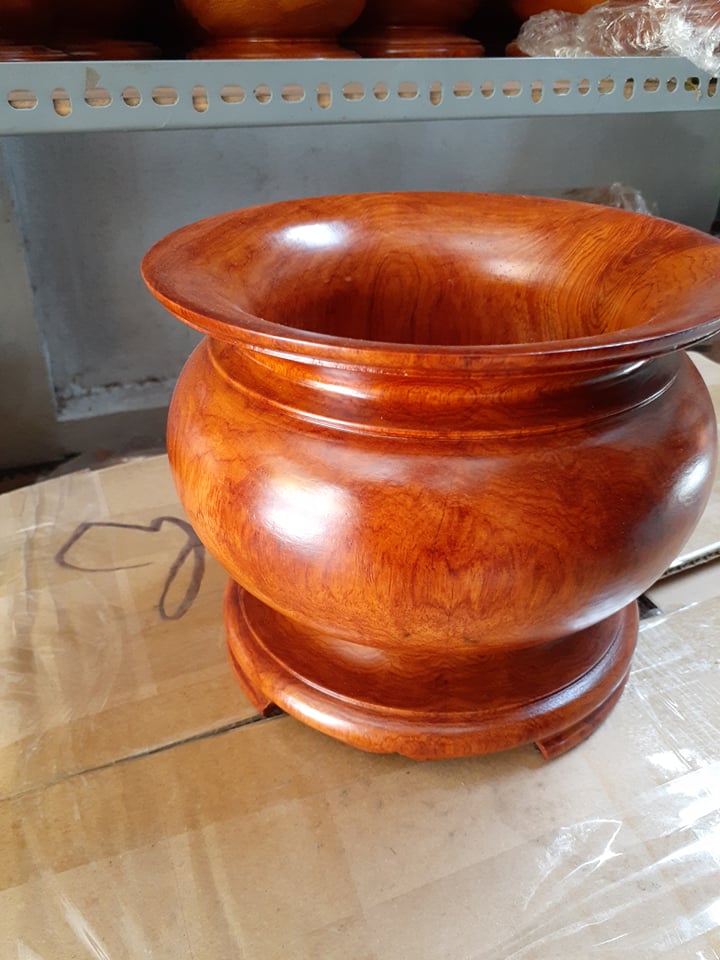 Incense Bowl, High-Quality Solid Wood Incense Burner