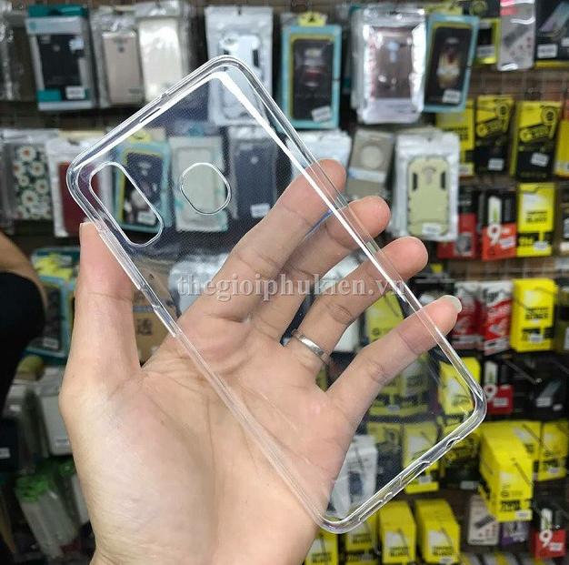Ốp lưng silicon dẻo trong suốt Samsung Galaxy A20s siêu mỏng