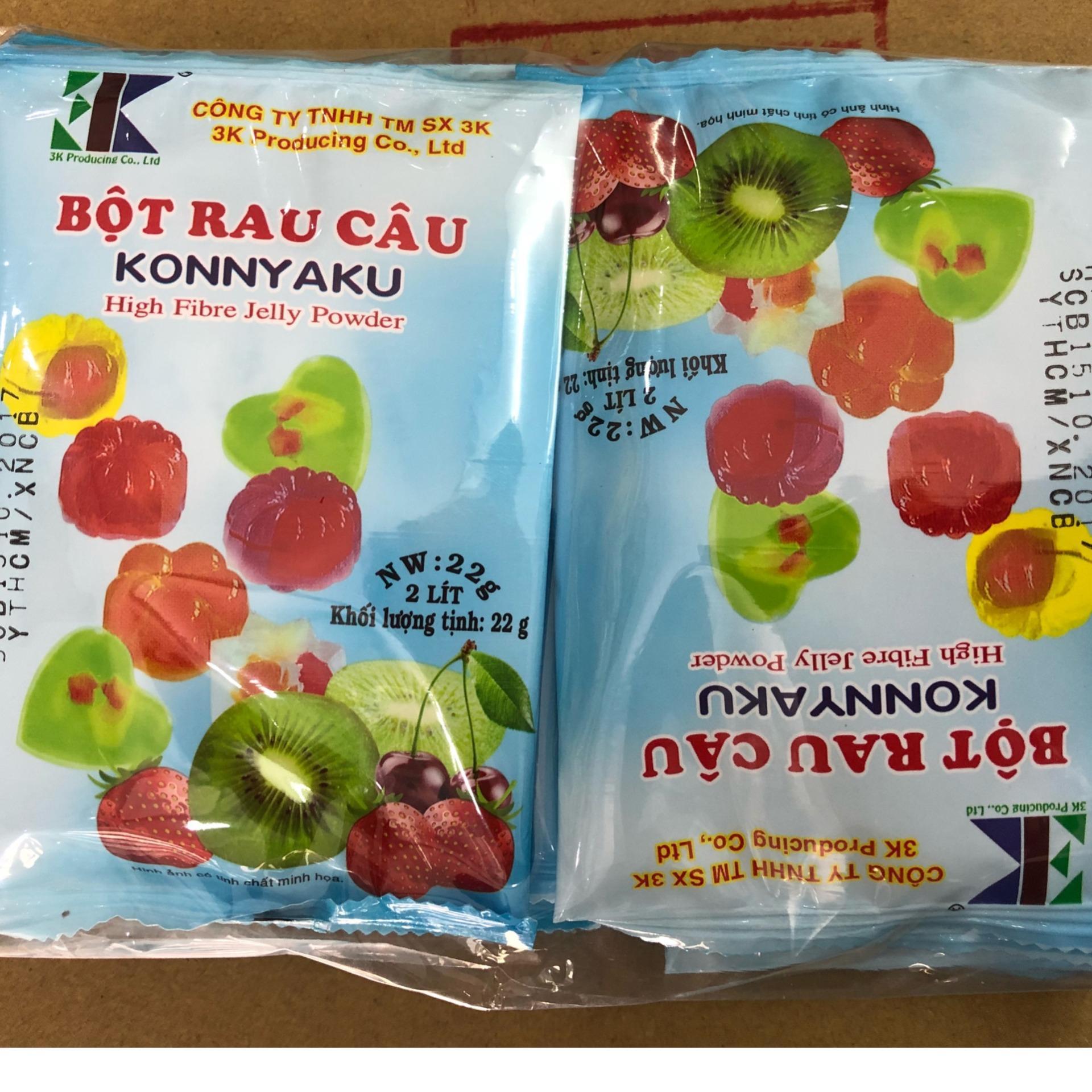 Bột rau câu konnyaku 22g