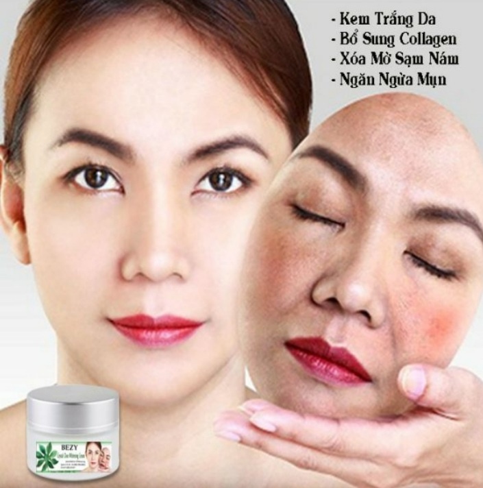 [HCM]Kem Bezy trắng da mặt COLLAGEN