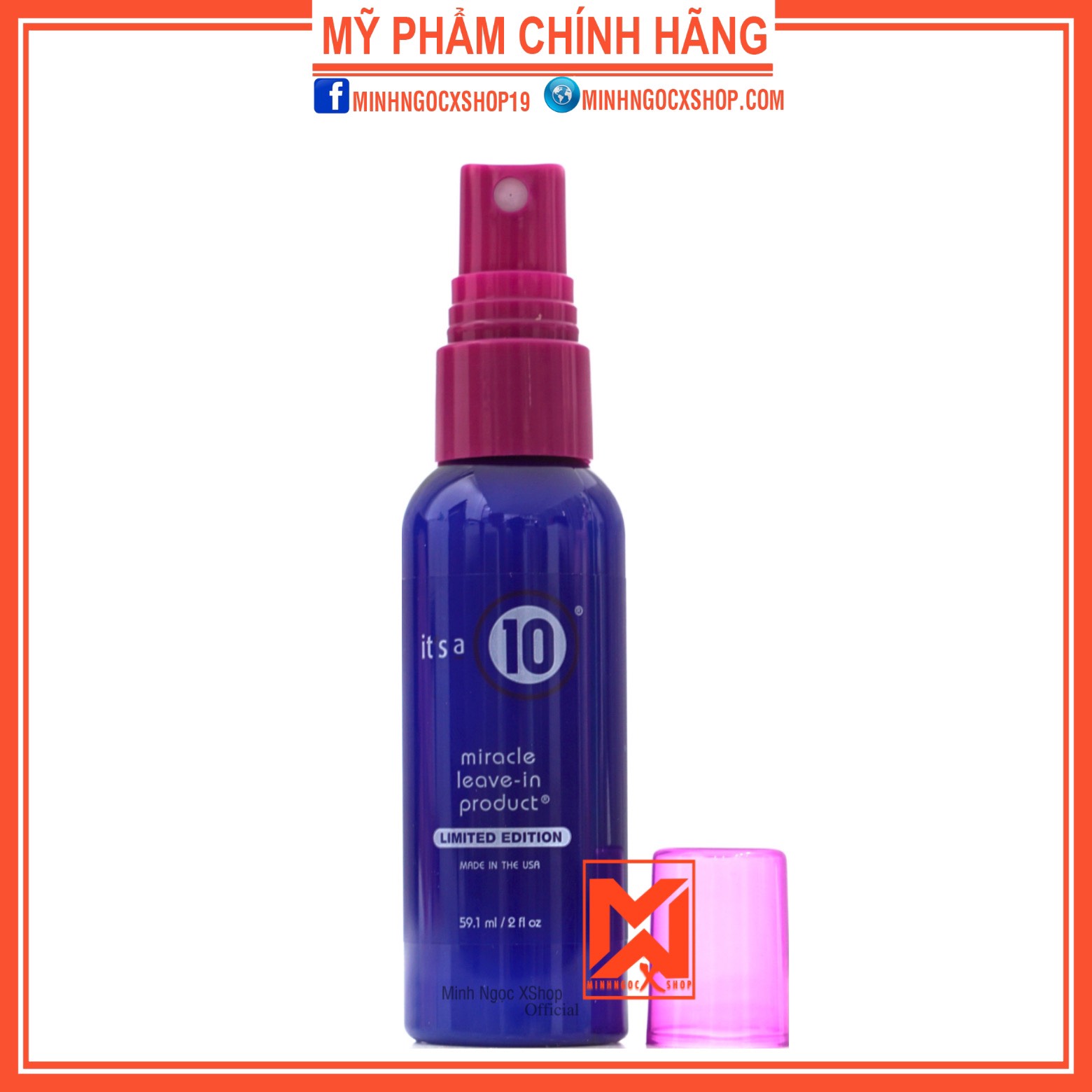 Xịt dưỡng tóc cao cấp It’s A 10 Miracle Leave in Product 59.1ML