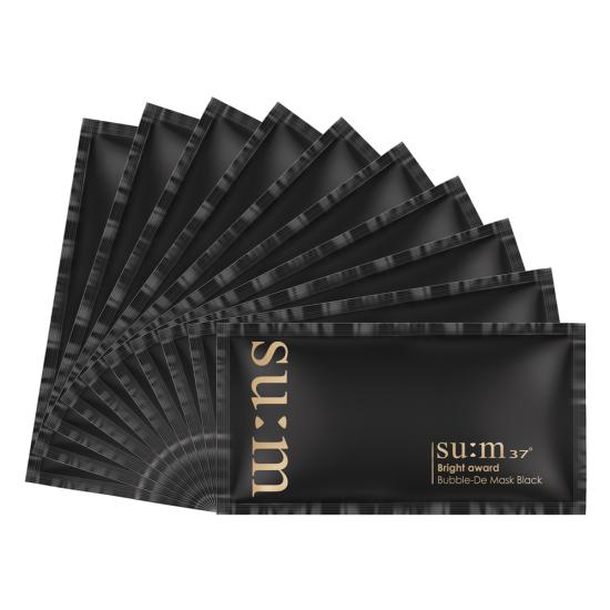 Combo 10 Mặt nạ thải độc sum: 37 Black Award Bubble-De Mask