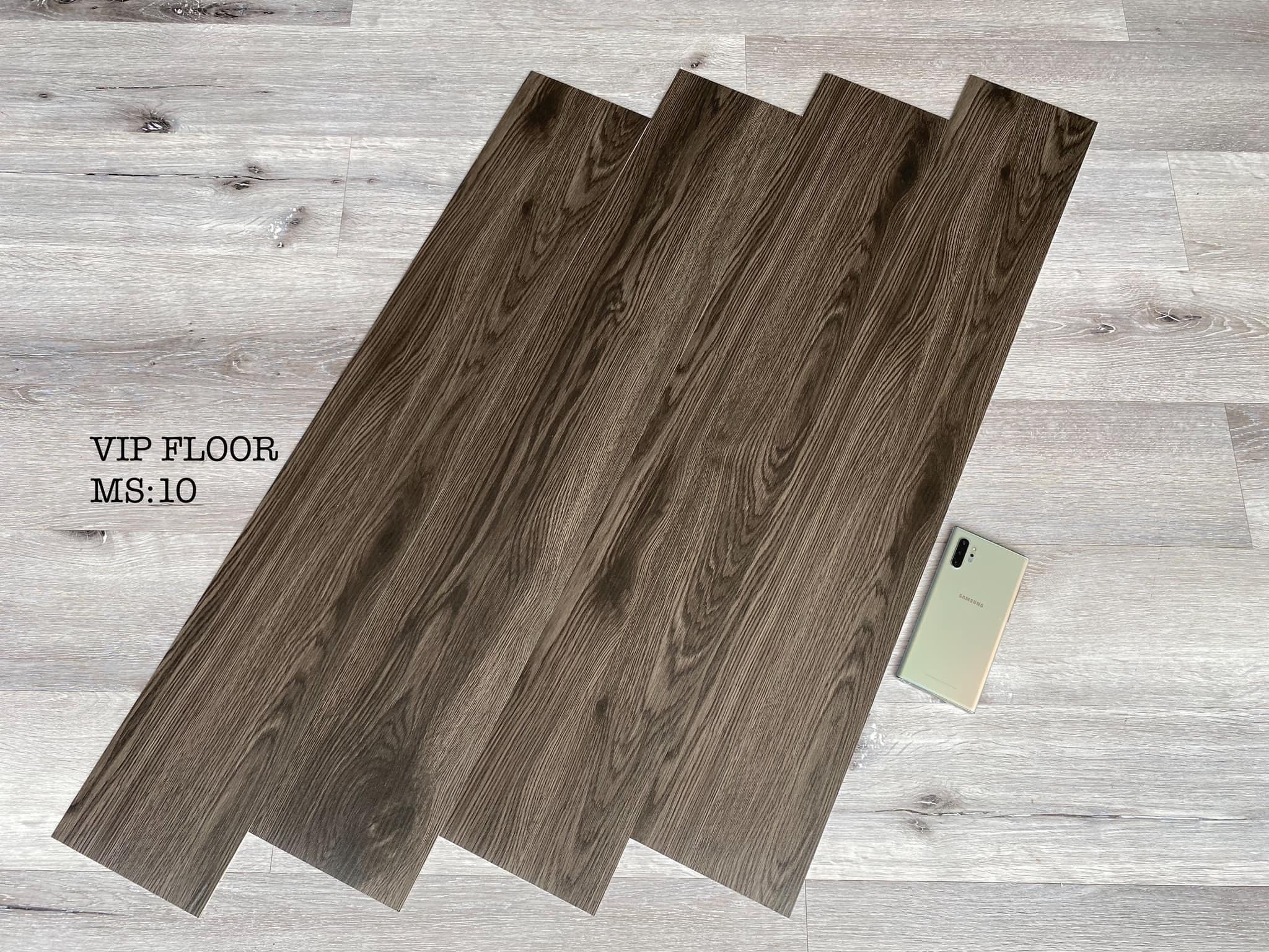 LOẠI 1 sàn nhựa giả gỗ dày 2mm mã vip 10. nhận thi công