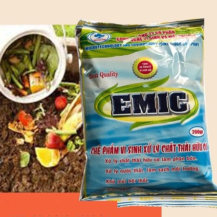 Men vi sinh ủ phân cá 200gr