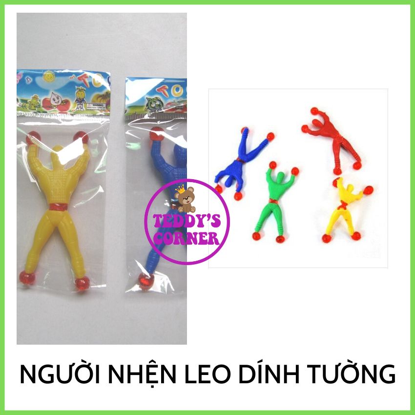 Đồ Chơi Người Nhện Lao Dính Tường  Độc Đáo Cho Bé