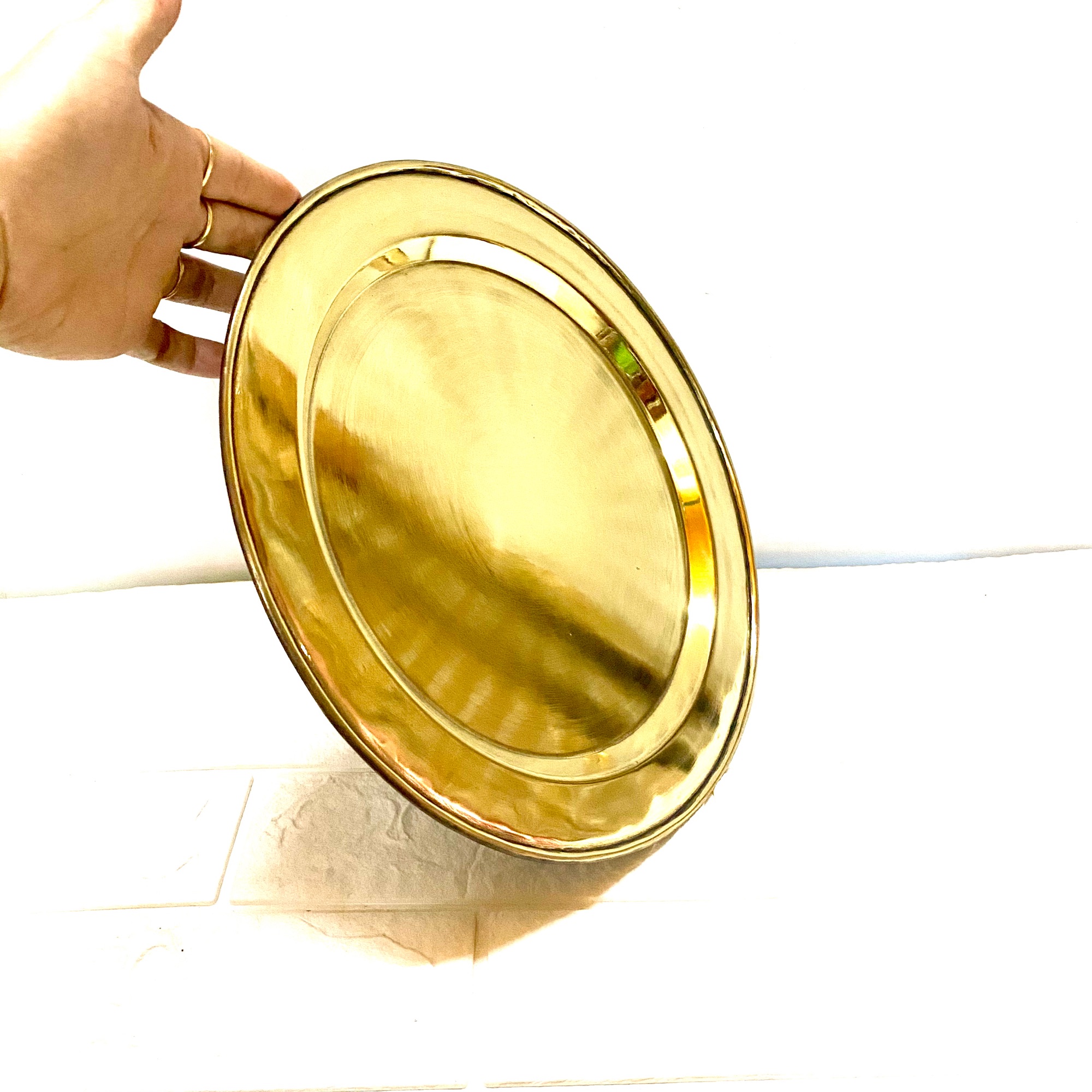 Mâm đồng 30 cm chất liệu bằng đồng 100