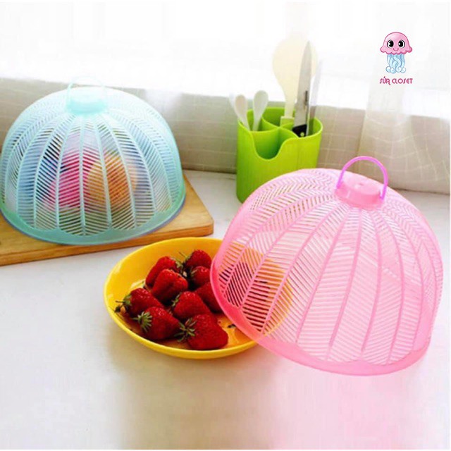 Combo 3 Lồng Bàn Nhựa Mini Đậy Thức Ăn