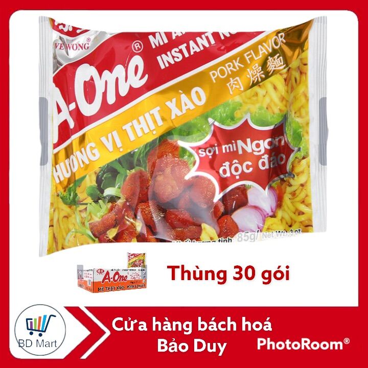 TH 30 GÓI MÌ A ONE VỊ THỊT XÀO 85GR - 06734