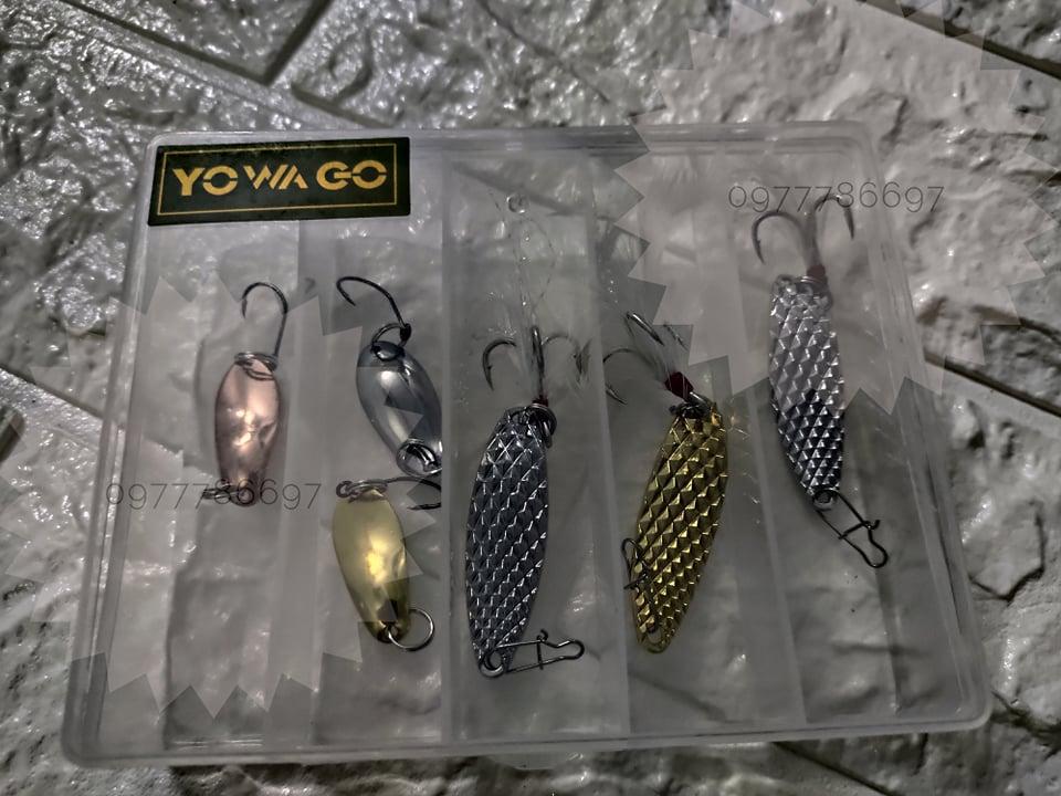 hộp mồi thìa lure suối 6 con
