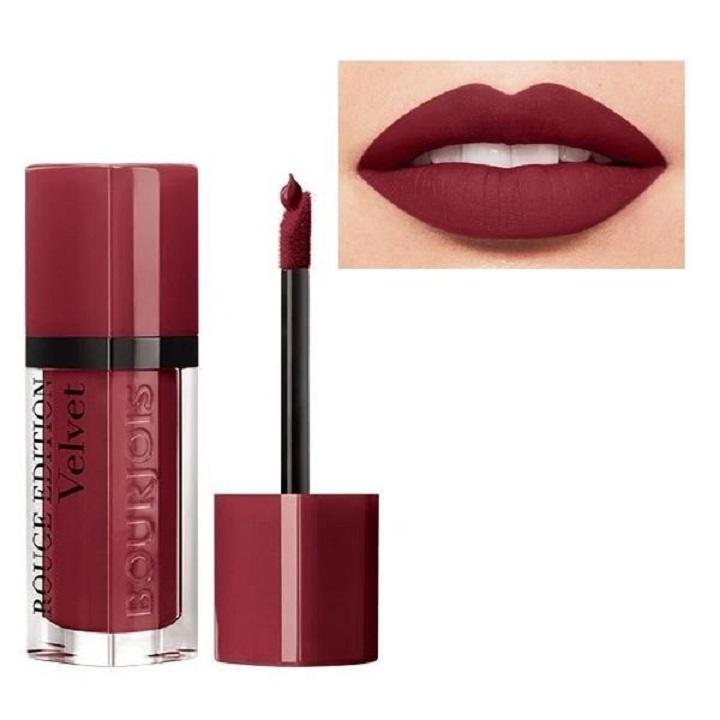 [HCM]Son Bourjois Velvet 24 Dark Chérie đỏ đậm cherry
