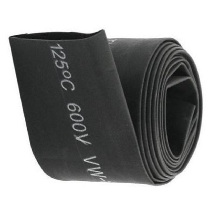 Gen co nhiệt phi 70 mm màu đen dài 1m