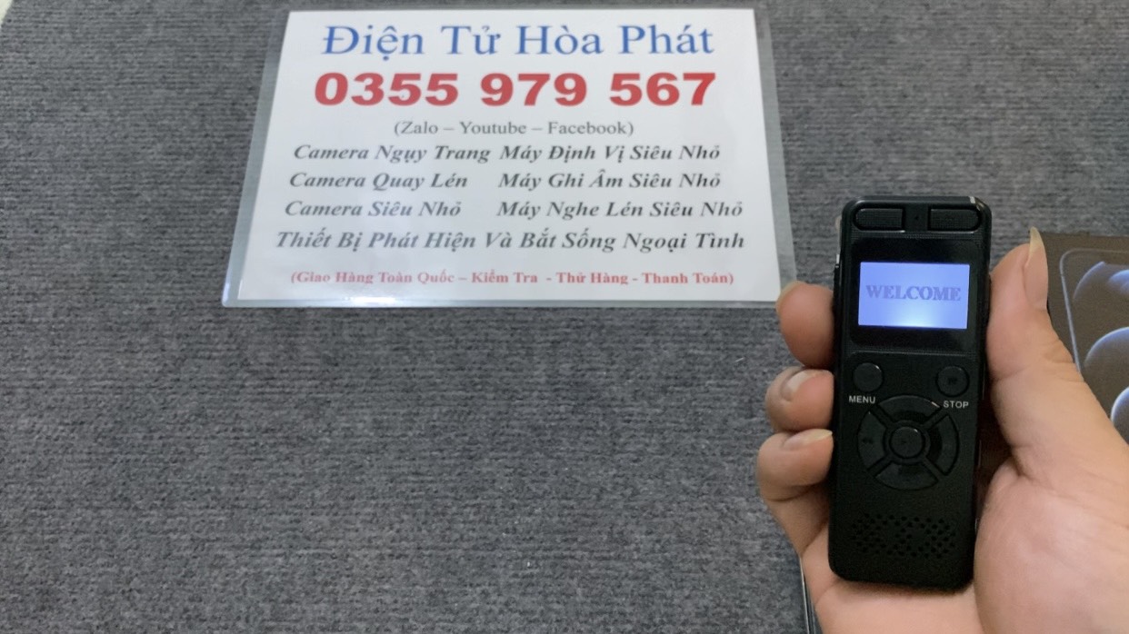 Máy Ghi Âm SONY VM106 Pin 7 ngày