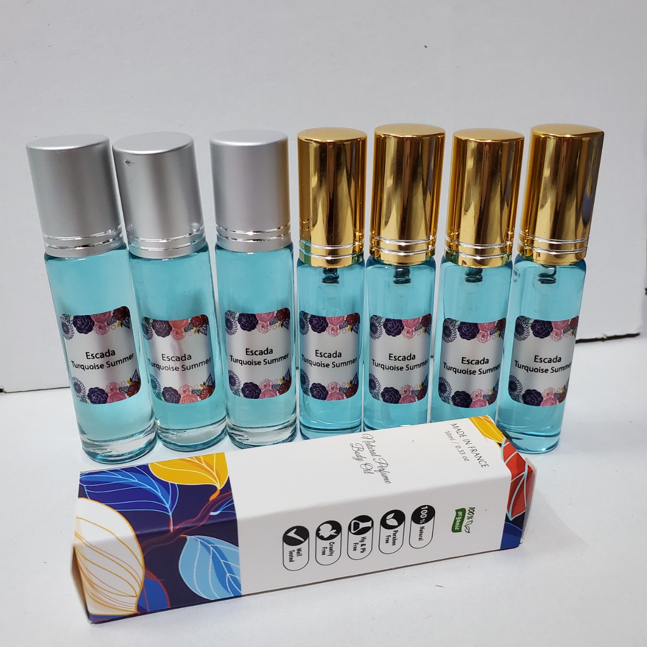 [HCM]Tinh Dầu Nước Hoa Pháp Turquoise Summer 10ml