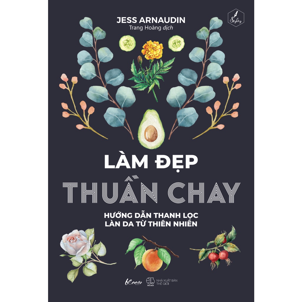 Sách - Làm Đẹp Thuần Chay (Sách Màu) - AZVietNam