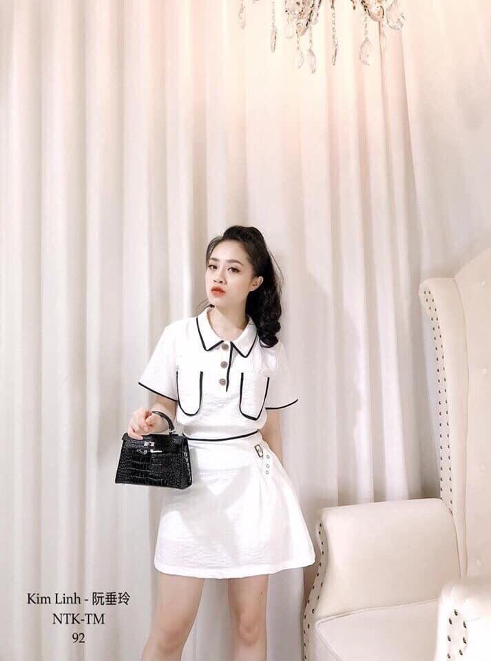 [HCM]Set váy  nữ cột nơ - MTB
