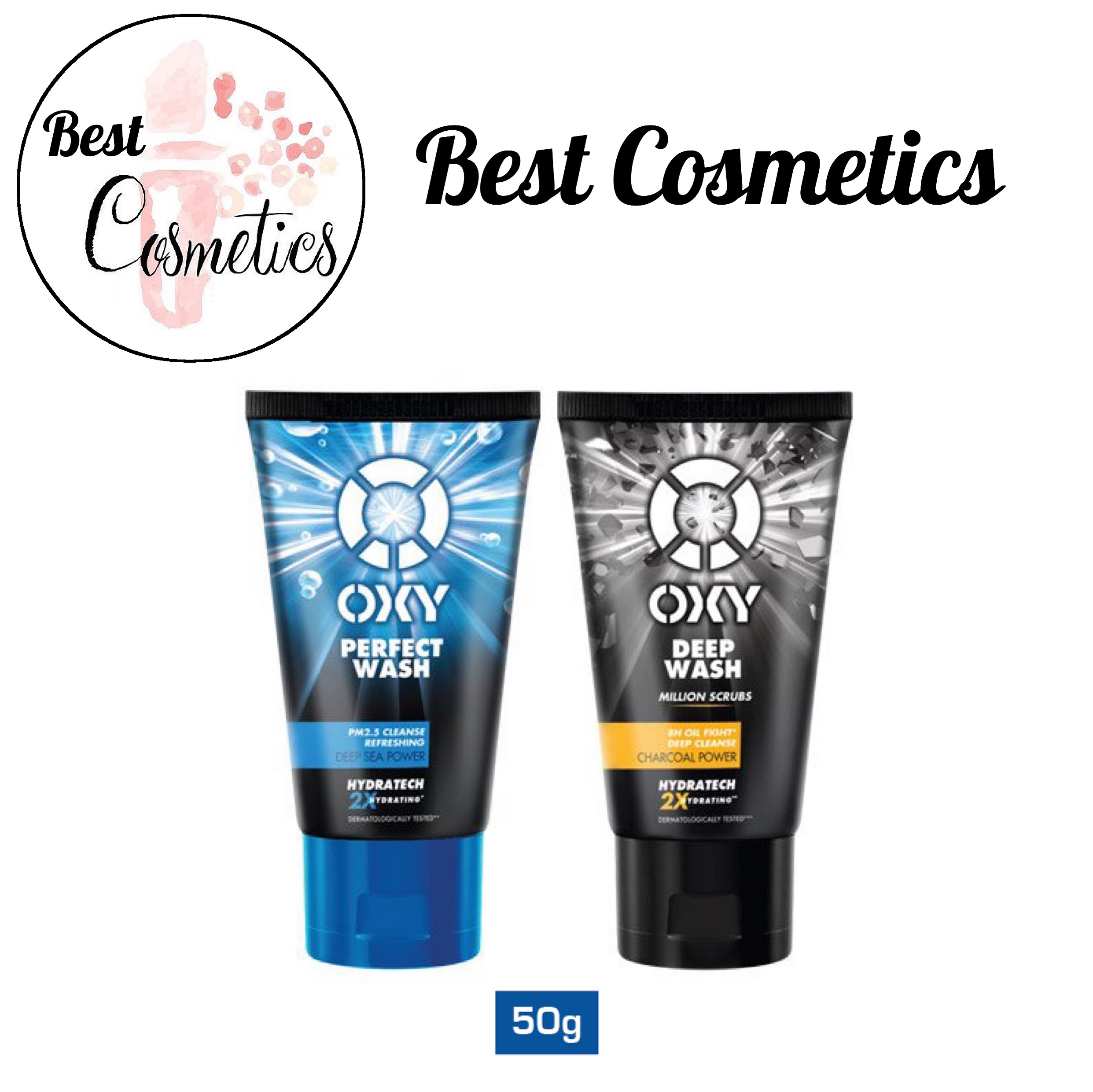 Sữa Rửa Mặt Oxy Perfect Wash và Deep Wash 50g