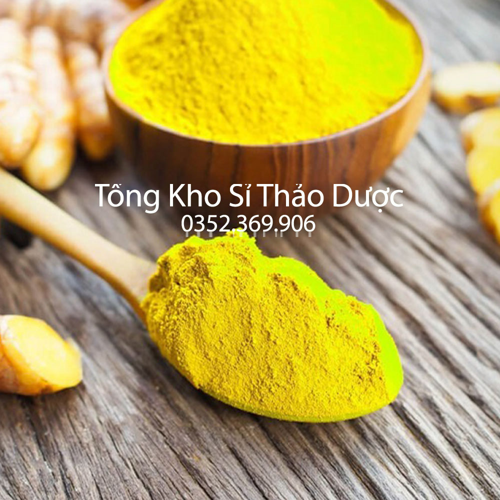 Tinh bột nghệ vàng 100g (hỗ trợ tiêu hóa, giảm đau dạ dày, bột đắp mặt làm đẹp)