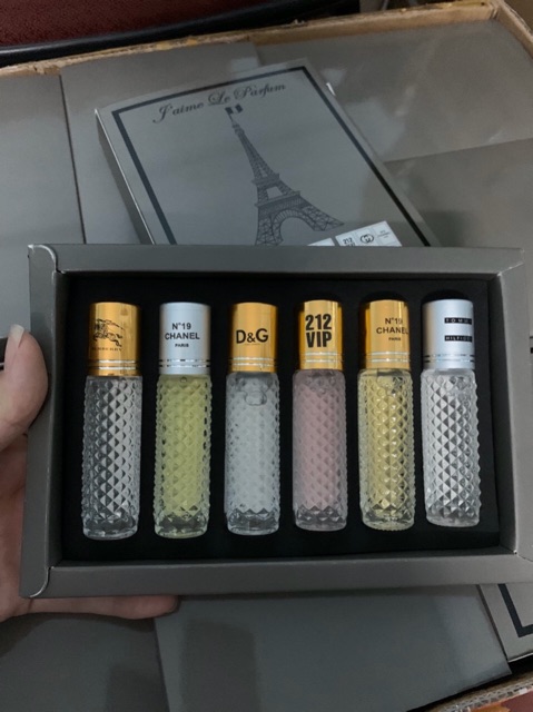 Nước hoa tháp 6 chai