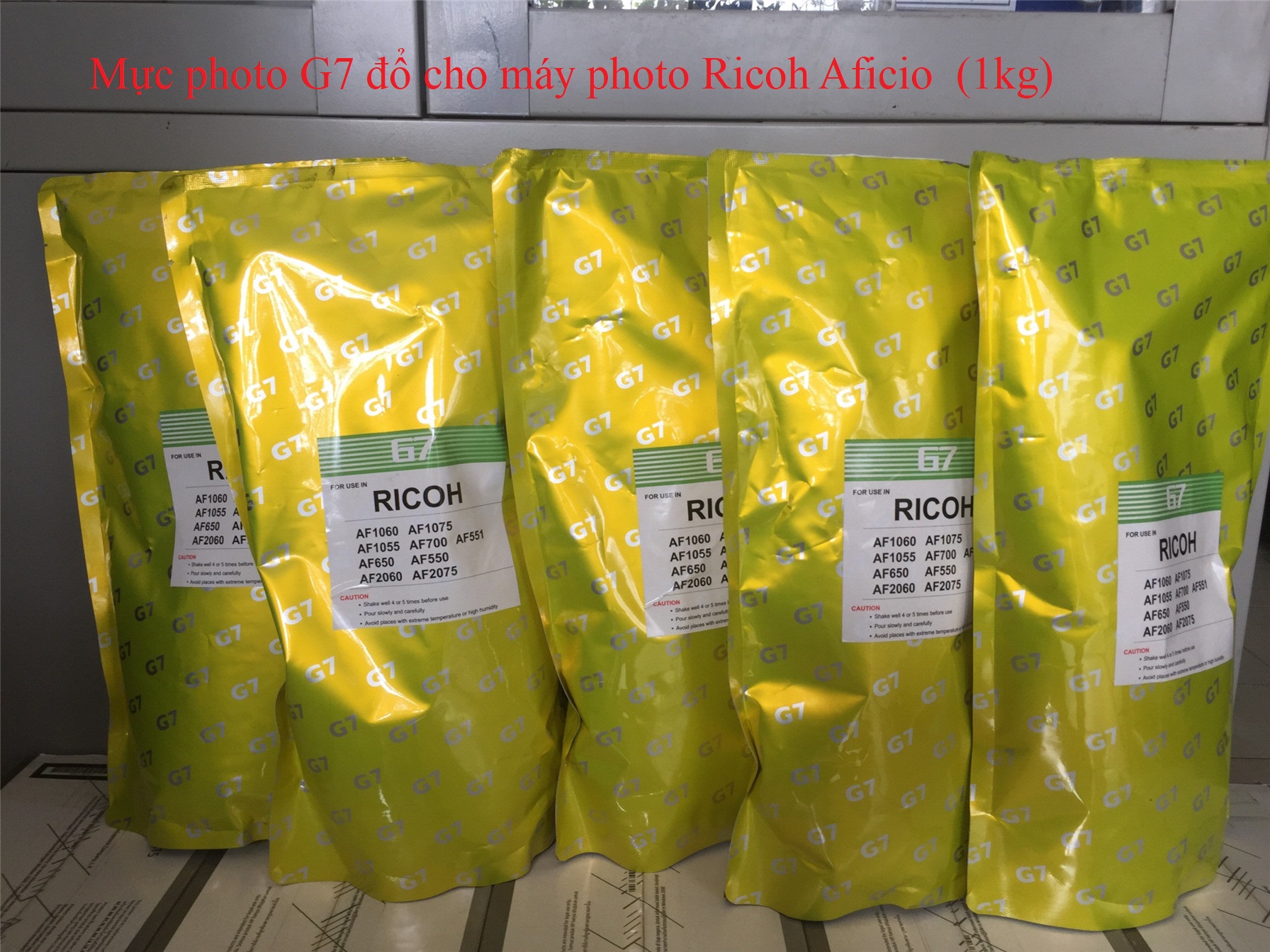 Mực photo g7 đổ cho máy photo ricoh aficio mp6500, 7001, 7500