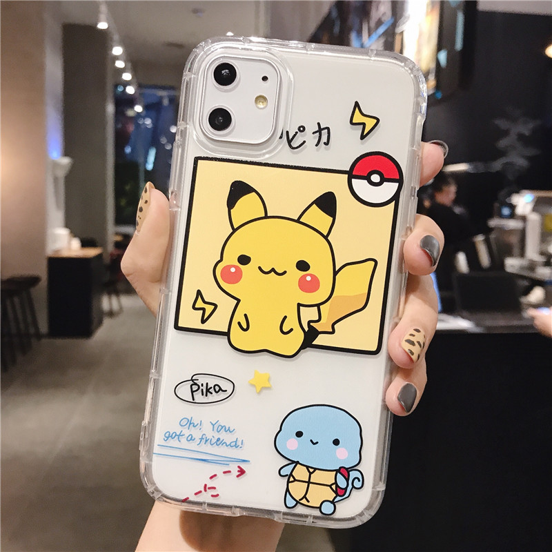 Ốp Lưng Silicon Chống Sốc Pokemon