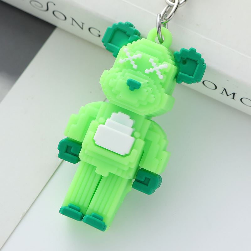 [Mới] 1 móc khóa gấu KAWS lego cực cute cho cặp đôi