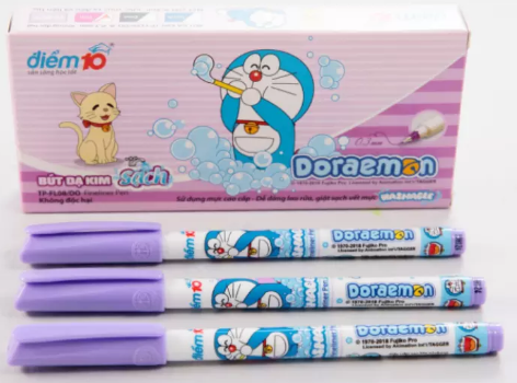 Hộp 10 bút lông kim Doraemon