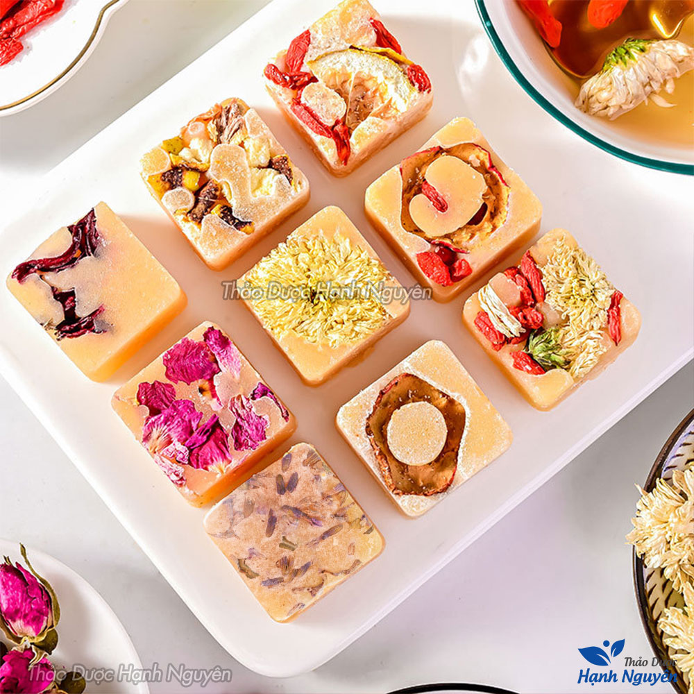 Trà hoa cúc đường phèn (Mix vị thanh nhiệt cơ thể, hỗ trợ an thần ngủ ngon)
