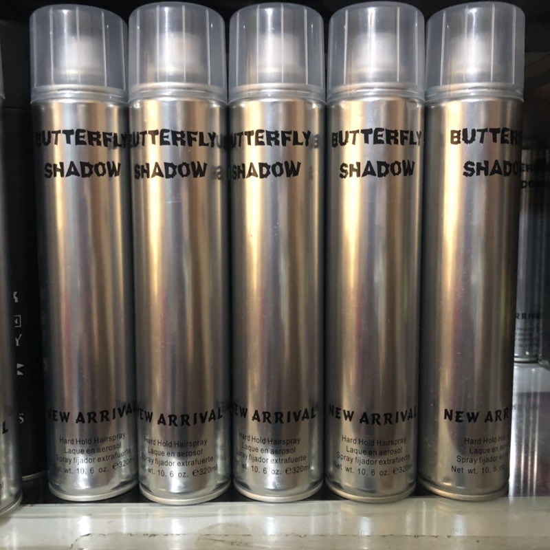 Gôm Bạc Xịt Tóc Butterfly Shadow (Size 320Ml)