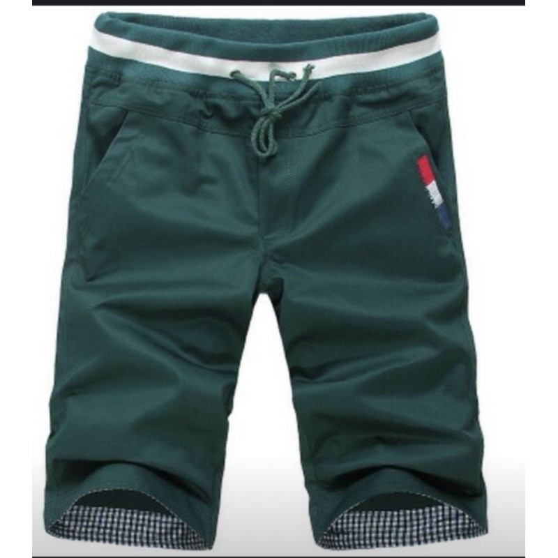 Quần short kaki lưng thun thời trang nam