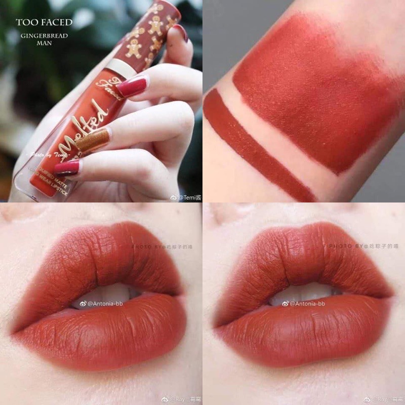 [HCM]Son kem lì Too faced Gingerbread 7ml