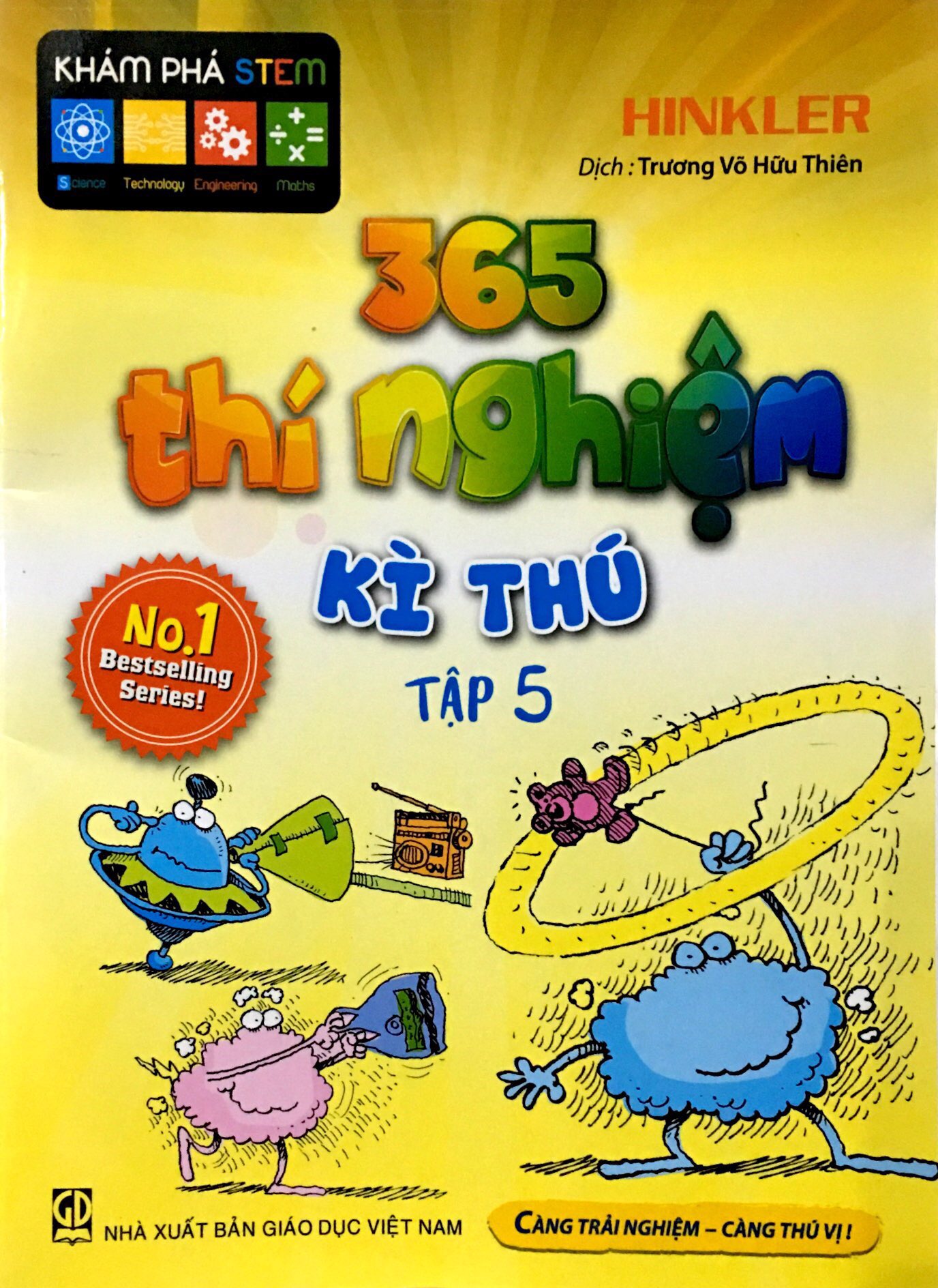 Fahasa - 365 Thí Nghiệm Kì Thú - Tập 5