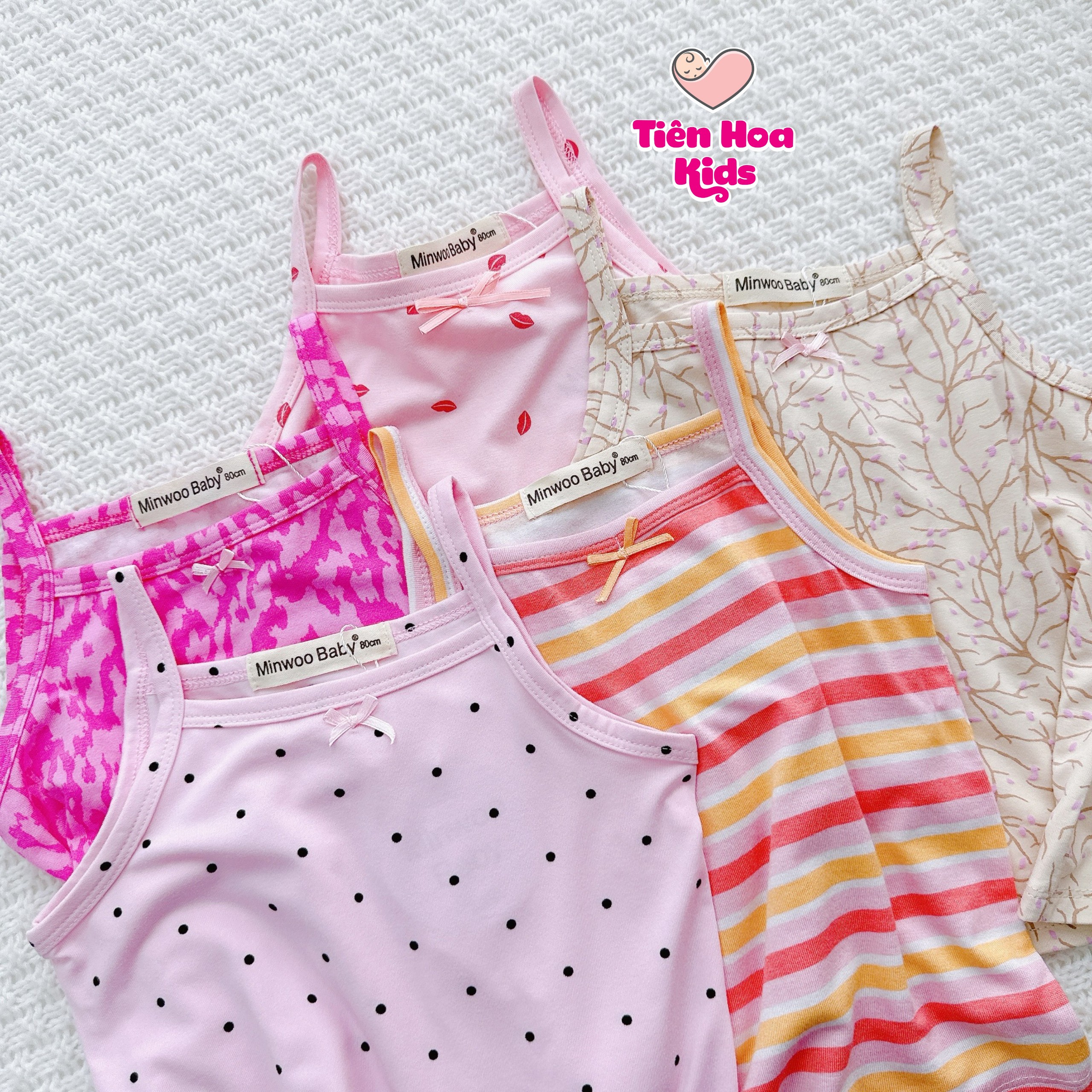 Bộ 2 Dây Quần Lửng Cotton Thun Lụa mềm mịn mát Cho Bé Gái đi học đi chơi