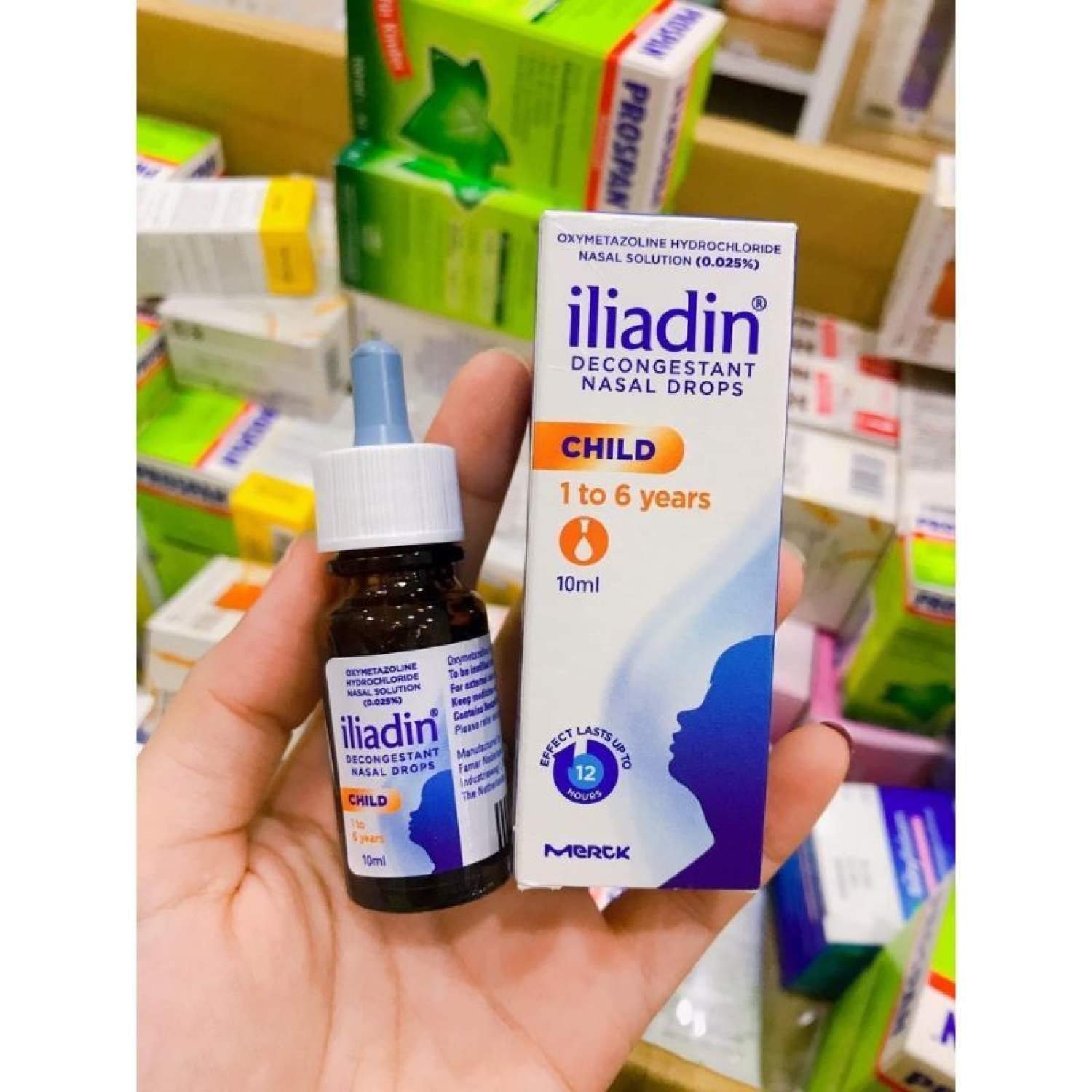 [HCM] Nhỏ mũi Iliadin cho bé