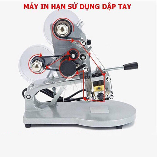 Máy in Date dập tay thông minh