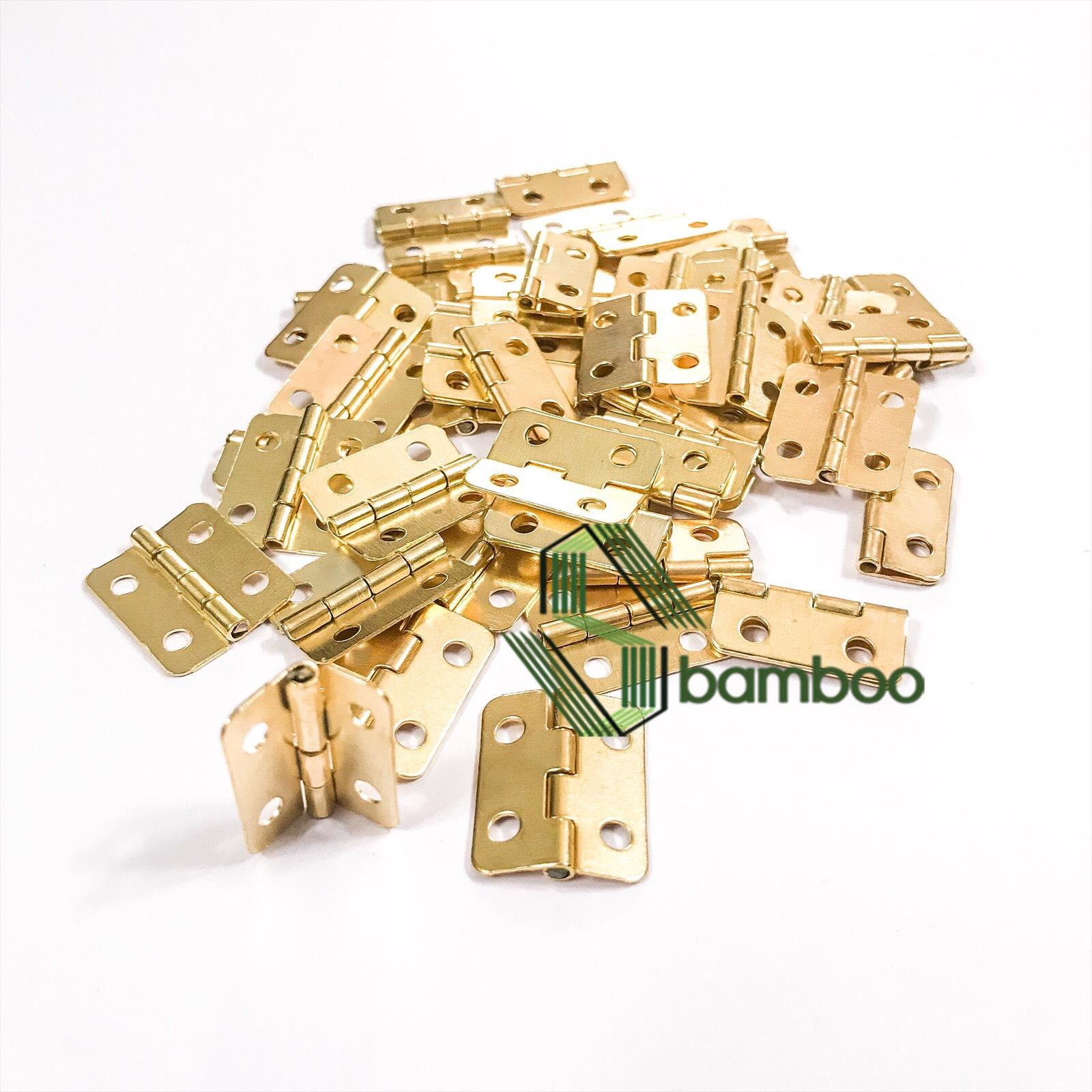 [HCM]BẢN LỀ MINI (50 cái) KÈM ỐC - BẢN LỀ LÀM HANDMADE- Sbamboo