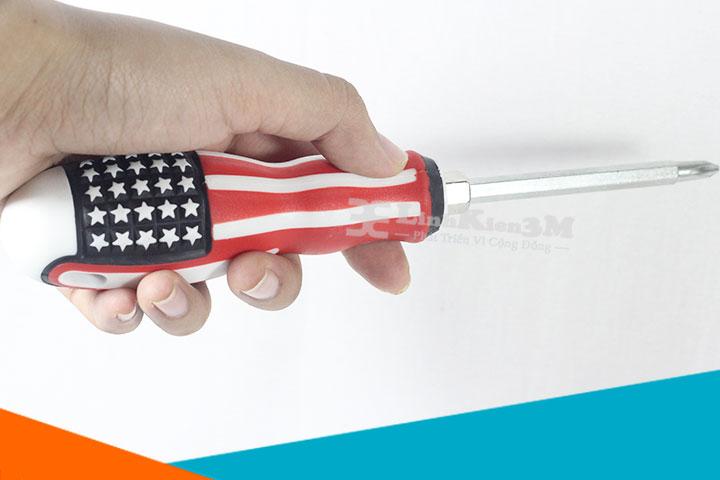 Tua Vít 2 Đầu 200mm (Cờ mỹ) DÀI 20CM CÓ NAM CHÂM HÍT