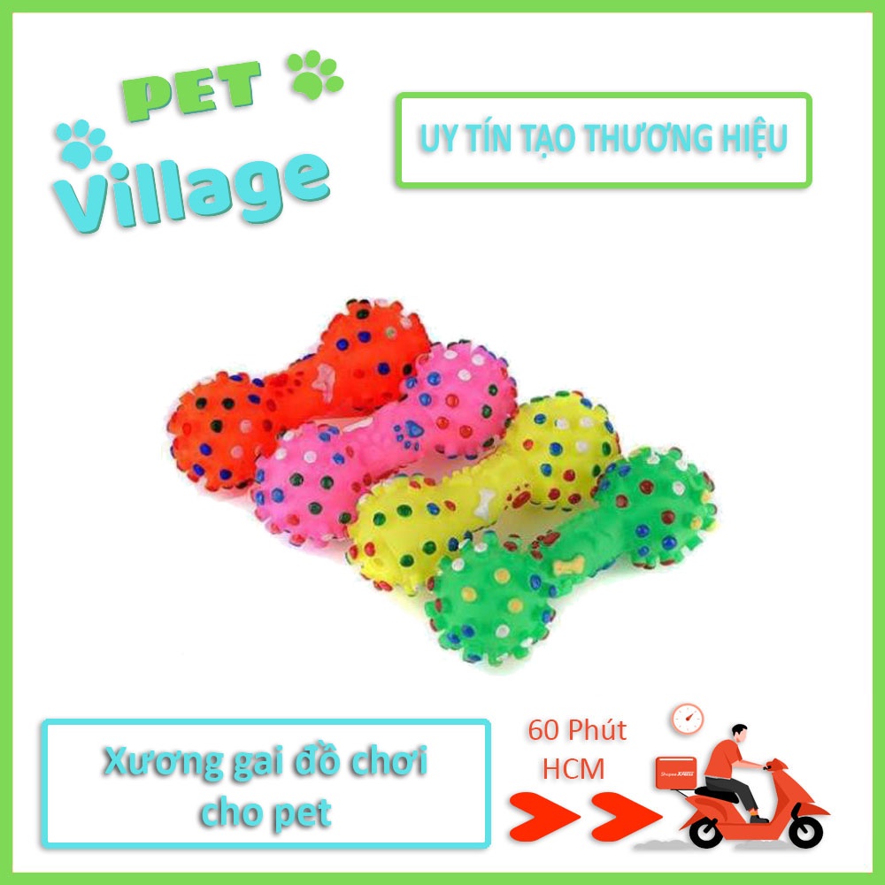 Xương gai nhiều màu – đồ chơi chó