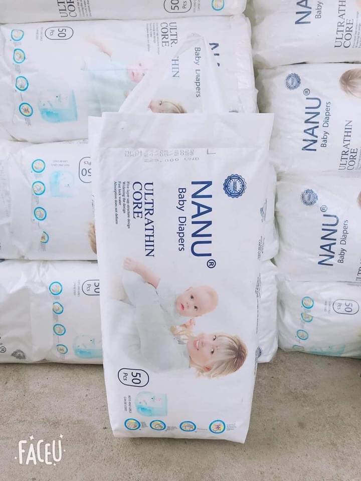 COMBO 50 TÃ QUẦN NANU CAO CẤP XUẤT NHẬT ( SIÊU TIẾT KIỆM CHO MẸ VÀ BÉ)