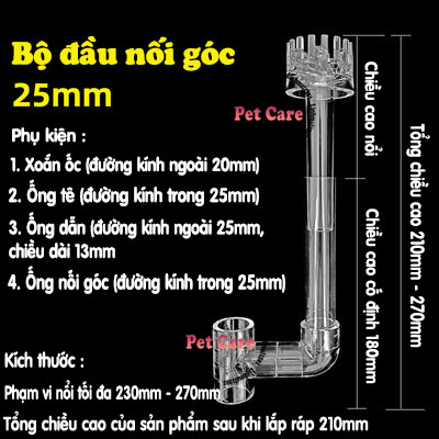 Bộ lọc váng xoay bể cá