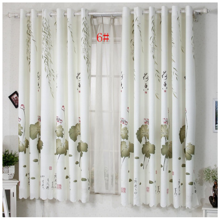 Rèm vải dày treo cửa chống nắng tốt 99% (có sẵn khoen) - 3m x 2m cao HY1002