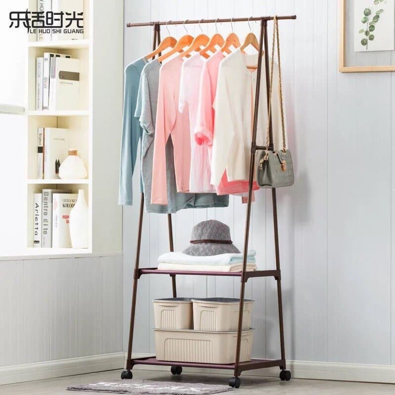 Kệ Treo Quần Áo Hình Chữ A Nhỏ Gọn Tiện Lợi Phù Hợp Với Mọi Không Gian